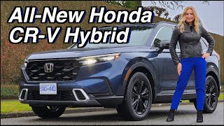 AllNew 2023 Honda CRV Hybrid review  Worth the extra money [upl. by Noble782]