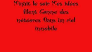 Andrée Watters Minuit karaoke [upl. by Ybbed]