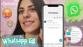 WHATSAPP GB PRO WHATSAPP MODIFICADO 🔥😱 Com Novas Funções 🫣 [upl. by Odradlig]