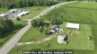 AUCTION 8493 acres aprx 71 tillable with 3BR home and 1800 ft of HWY 60 road frontage [upl. by Ydeh]