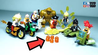 🐉 Dragon Ball Minifigures Youll NEVER Find in Original LEGO MG1325 Review [upl. by Lilllie460]