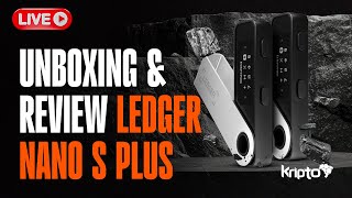 UNBOXING amp REVIEW  LEDGER NANOS PLUS [upl. by Nohsal]