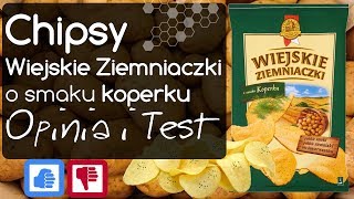 Chipsy Wiejskie Ziemniaczki o smaku Koperku  Opinia [upl. by Ahsinwad]