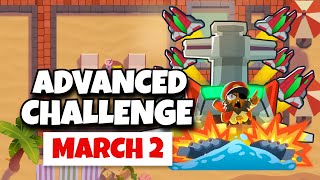 BTD6 Advanced Challenge  Yikes  March 2 2024 [upl. by Gray]