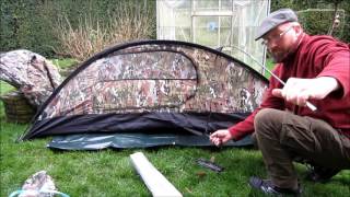 MilTec recom one man tent review [upl. by Xella]