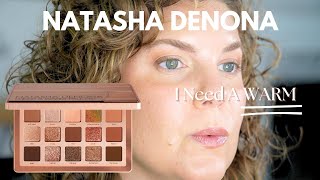 WARM UP Your Makeup Routine Natasha Denona I Need A Warm Palette TryOn [upl. by Nifled]