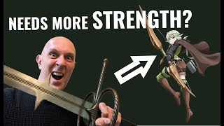 Zweihander Sword Vs Bow STRENGTH VS DEXTERITY [upl. by Ahsa]