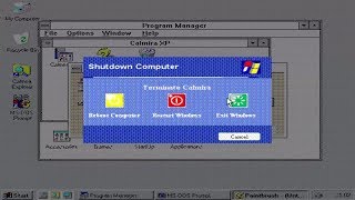Calmira XP – Shell for Windows 31 [upl. by Ruberta]