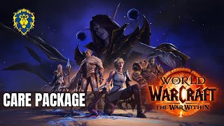 WoW The War Within  Alliance Quests  Care Package [upl. by Enoitna284]