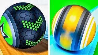 Going Balls vs Action Balls Gyrosphere Race🟢🟡🟠Walkthrough Max Gameplay JK8745 [upl. by Aldercy106]