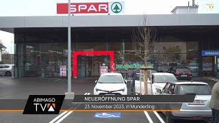 Neueröffnung Spar Munderfing 2023 [upl. by Lodge]