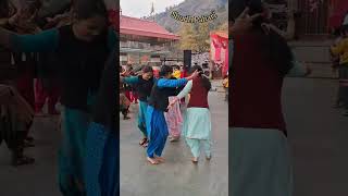 new Nati dance himachali dance video sirmouri nati shorts [upl. by Aleira]