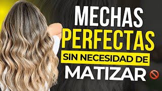 PASO A PASO PARA HACER MECHAS PERFECTAS SIN TONALIZAR [upl. by Krysta]