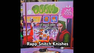 Rapp Snitch Knishes mf doom 20th anniversary vinyl [upl. by Kartis]