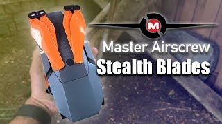 Master Airscrew Stealth Propellers VS Dji Mavic Blades  REVIEW [upl. by Skrap]