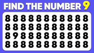 Find the ODD Number and Letter  Find the ODD One Out  Emoji Quiz  Easy Medium Hard Impossible [upl. by Nimajneb]