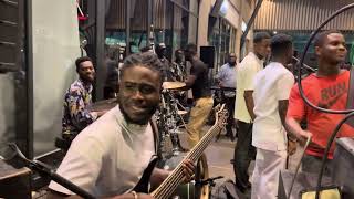 Hot🔥hi life Jam session with Ghana’s Finest musicians ft Elvis Yarwood🎸too much heat🎧enjoy [upl. by Alihs]