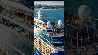 Celebrity Reflection sailing from Fort Lauderdale [upl. by Yduj]