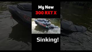 Fishpro Saves Sinking SeaDoo RXT X 300 and Driver [upl. by Steere69]