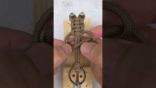 Paracord Keychain Knot Paracord shorts [upl. by Yrrot759]