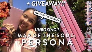 ENDED UNBOXING BTS 방탄소년단 MAP OF THE SOUL PERSONA 4 VERSIONS  a lil ga hehe ♡ [upl. by Gunnar]