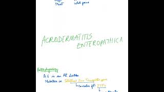 ZINC DEFICIENCY ACRODERMATITIS ENTEROPATHICA MADE EASY BY drmedicinerx subscribe [upl. by Ahsimed839]