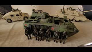 118 INFANTRY FIGHTING VEHICLE IFV CUSTOM AND JOYTOY FIGURES PLA [upl. by Pheni]