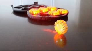 TigerFlare LED Road Flares · Flash Pattern 09 · Torch High [upl. by Riva747]