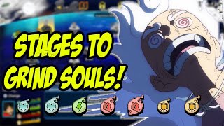 BEST STAGES TO GRIND SOULS SO FAR IN ONE PIECE PIRATE WARRIORS 4 [upl. by Esiled]