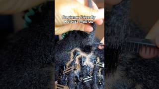 Retwisting Locs Beginner Friendly Method 🙌🏾🫶🏽 [upl. by Orpha254]