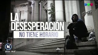 La DESESPERACIÓN NO TIENE HORARIO  Telefe Noticias [upl. by Anairb]