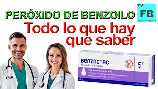 PEROXIDO DE BENZOILO Para qué Sirve y todo lo que hay que saber ¡Medicamento Seguro👨‍🔬💊 [upl. by Akcirred]