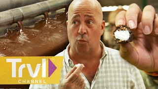 How Phillys Best Kept Secrets Are Made  Bizarre Foods with Andrew Zimmern  Travel Channel [upl. by Hsital]