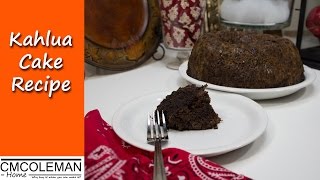 Kahlua Cake Recipe [upl. by Winthrop]