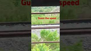 Guess the speed of train prize autotravel automobile car trend railway travelmusic longtrip [upl. by Efron]