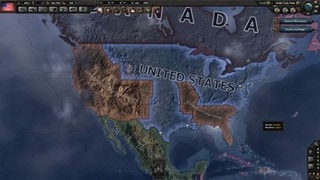 The Fascist American Civil WarHOI4 Timelapse [upl. by Orodoet]