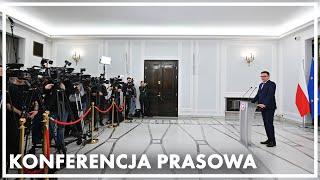 Konferencja prasowa Marszałka Sejmu przed drugim dniem 1 posiedzenia [upl. by Alleuqahs243]