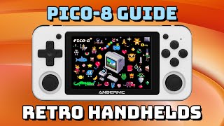 Pico8 on Retro Handhelds RG351PMV GameForce RGB10 Max and more [upl. by Eiralav435]