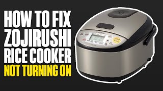 How To Fix Zojirushi Rice Cooker Not Turning On [upl. by Warila]