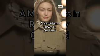 Gigi Hadid’s Iconic Runway Moments gigihadid fashion fashionshow runway [upl. by Atthia970]