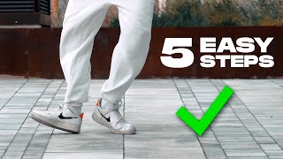 5 Easy Footwork Shuffle Steps [upl. by Langill]