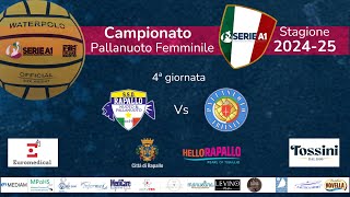 Rapallo Pallanuoto Vs Pallanuoto Trieste [upl. by Kowatch]