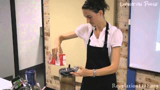 How to make vegan Carob Mousse [upl. by Crispas]