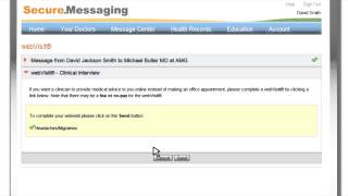 SecureMessaging  Patient QuickTour [upl. by Conley760]