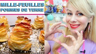 MILLEFEUILLES DE POMMES DE TERRE ET PARMESAN ♡ VIRGINIE FAIT SA CUISINE 96 [upl. by Adniralc389]