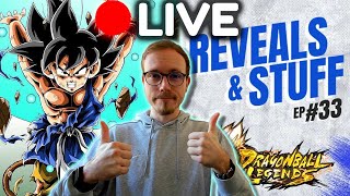 LIVE 🔴 LE REVEAL EST LÀ  GOKU GENKIDAMA GT  DB LEGENDS [upl. by Yregerg]