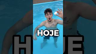 AFUNDA OU BOIA NA PISCINA 😱 [upl. by Tildie]