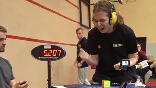 Rubiks Cube World Record Average 509 [upl. by Hole]