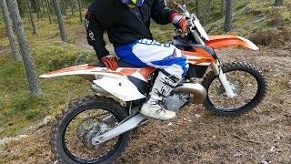 KTM SX 250  Spring Braaps [upl. by Nesila936]