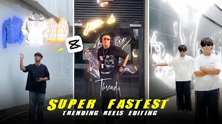 Super Fastest Transition Reels Kaise Banaye  CUTOUT TRENDING OUTFIT Transition Reels Video Editing [upl. by Etnahc]